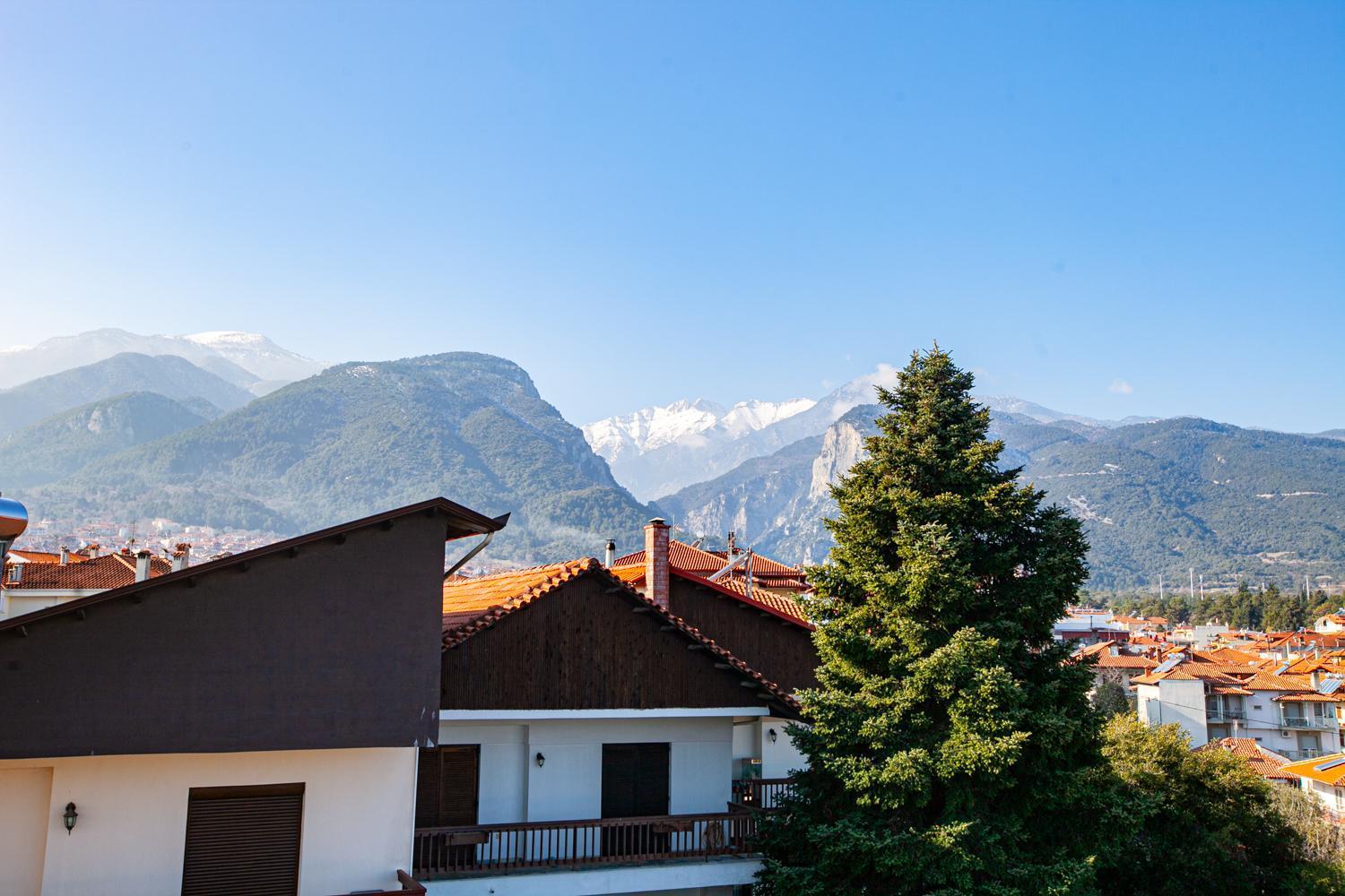 Rodon Apartment With Great View, Sauna And Jacuzzi Литохоро Экстерьер фото