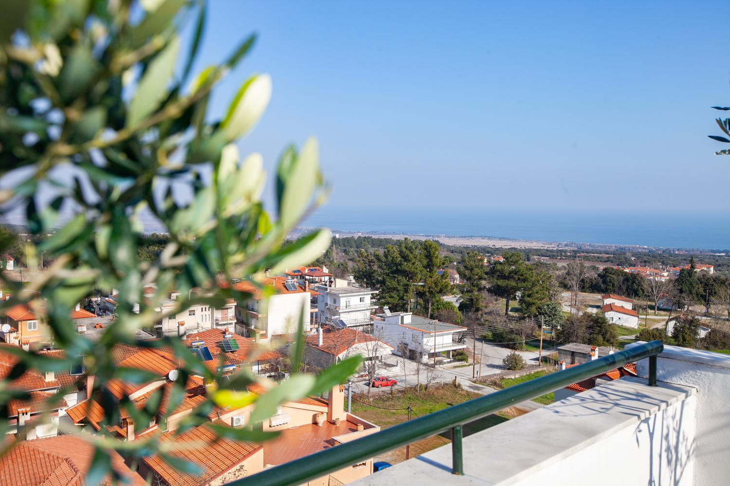 Rodon Apartment With Great View, Sauna And Jacuzzi Литохоро Экстерьер фото