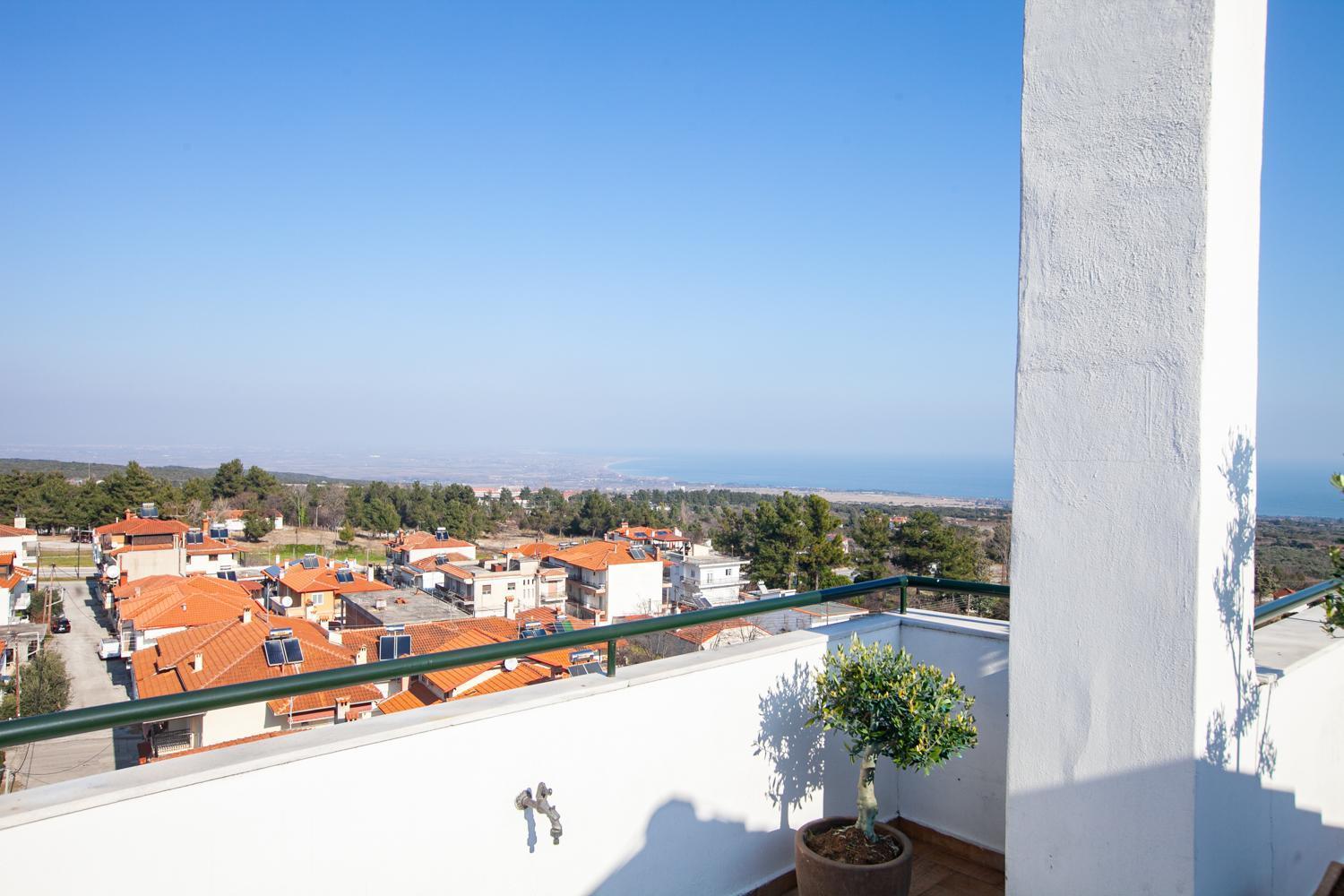 Rodon Apartment With Great View, Sauna And Jacuzzi Литохоро Экстерьер фото