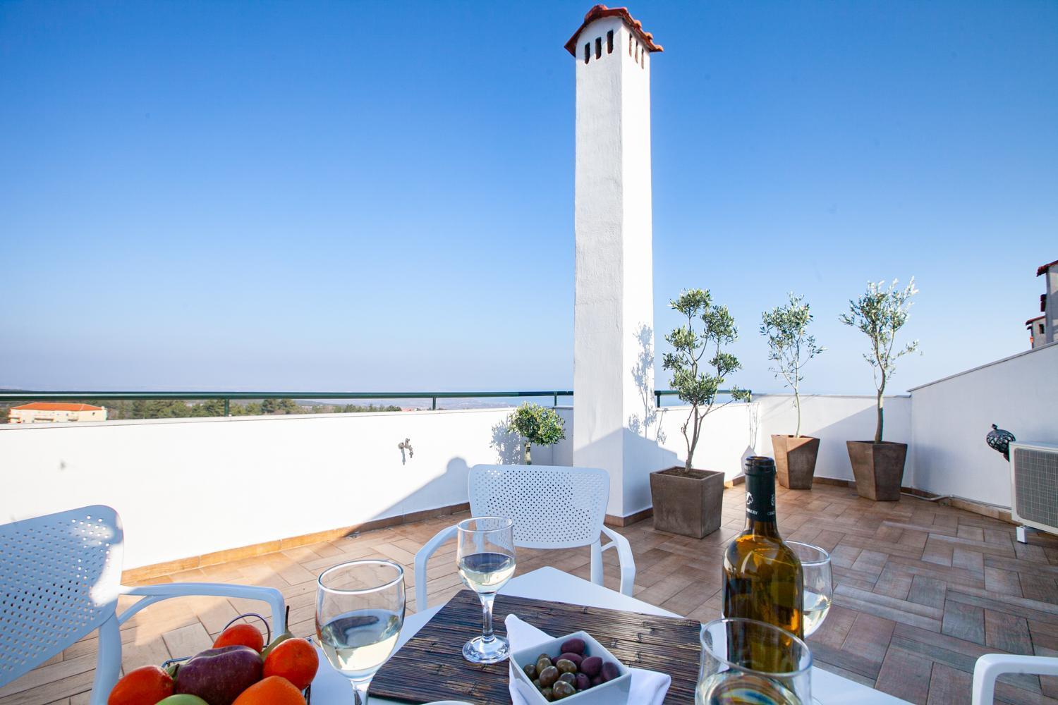Rodon Apartment With Great View, Sauna And Jacuzzi Литохоро Экстерьер фото
